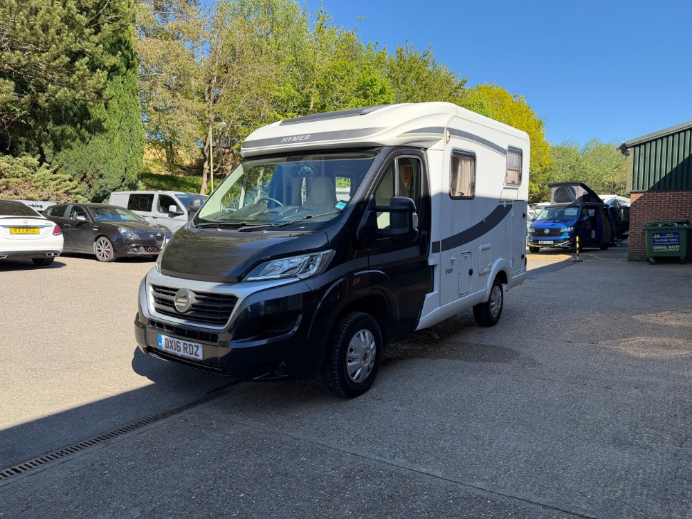 White 2016 Hymer Camper Van 314 in Andrew James Motorhomes