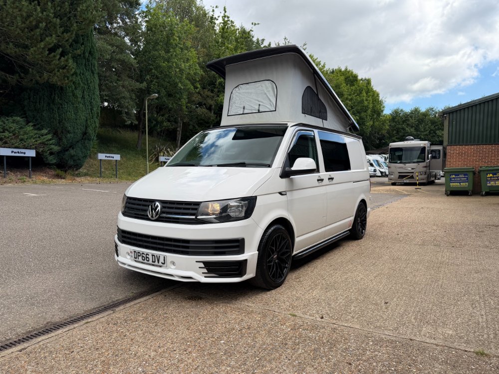 White 2017 Volkswagen Transporter T6 Funky Dubz in Hailsham